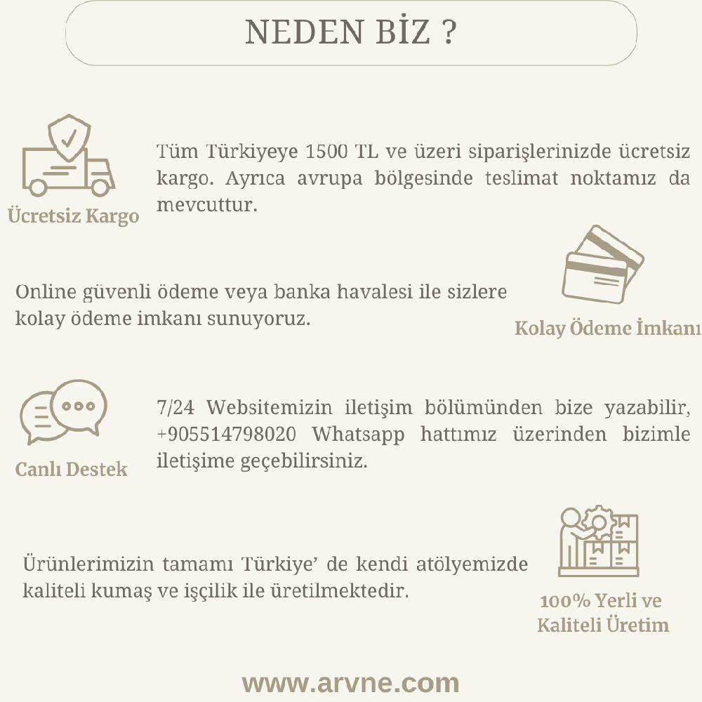 arvne.com neden bizi seçmelisiniz?